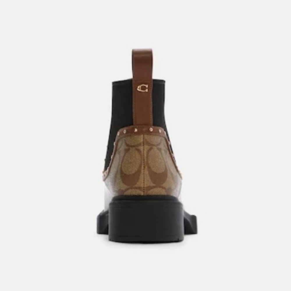 Coach Lory Sig Bootie w/ original box - Picture 2 of 5
